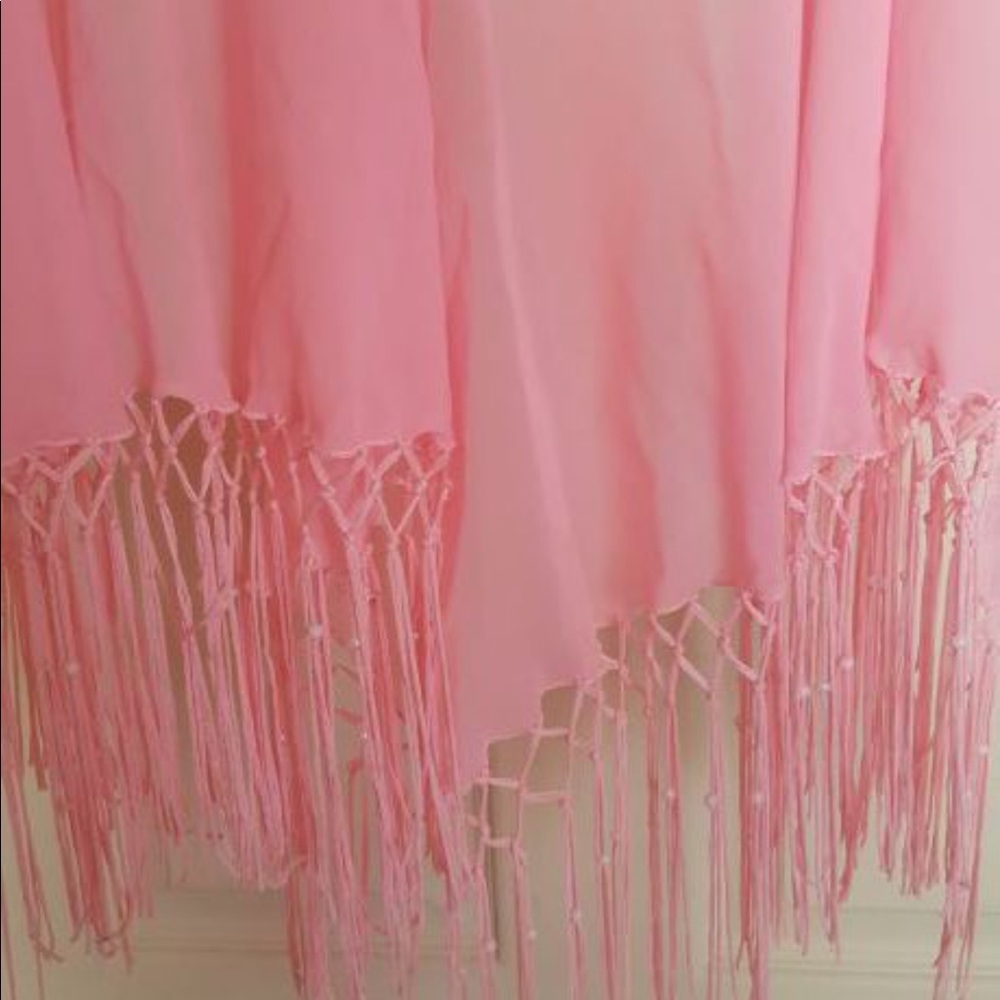 Light pink beach cover-up